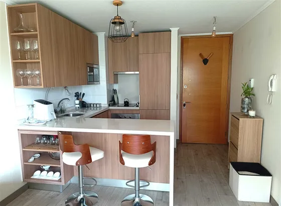 Departamento En Venta De 1 Dorm. En Las Condes