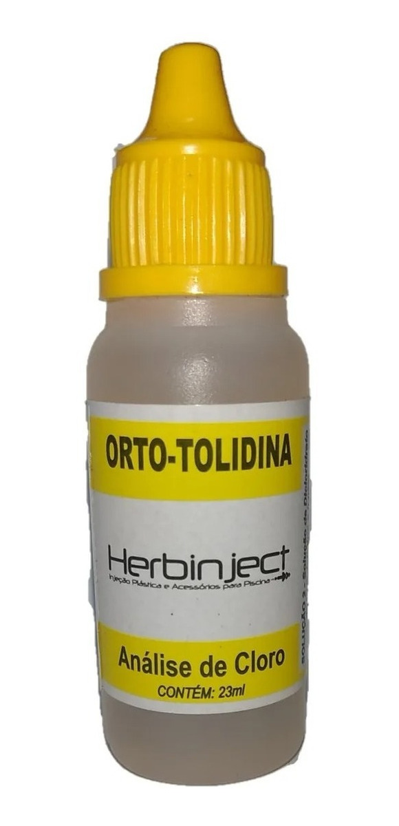 Reagente Reposição Cloro Orto Tolidina Herbinject Jhl Comercio De