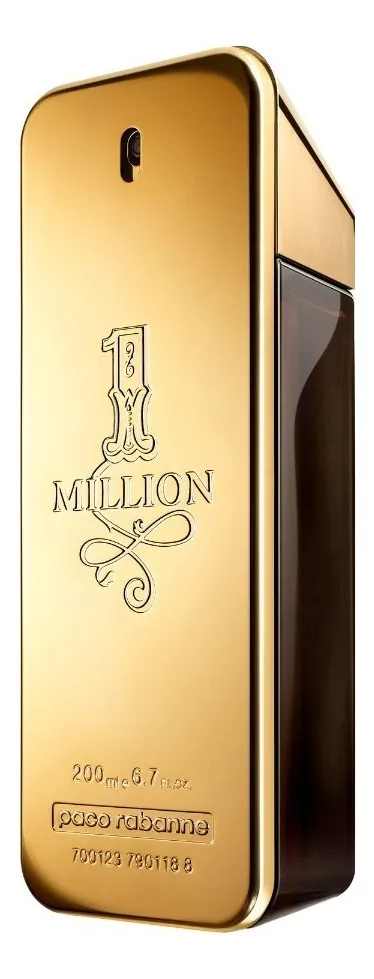 Perfume Rabane 1 Million Eau de Toilette 200 ml masculino - Imagem 4