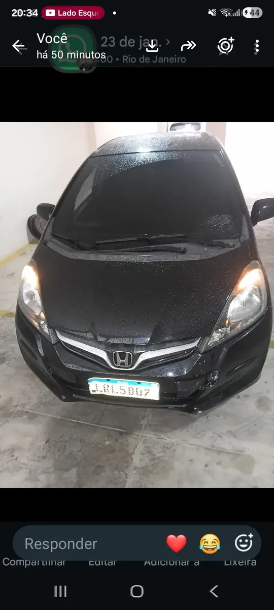 Honda Fit 2014 1.4 Cx Flex Aut. 5p — foto 2