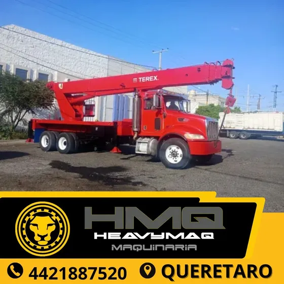 Camion Con Grua Peterbilt 2007 Con Pluma Terex En Querétaro