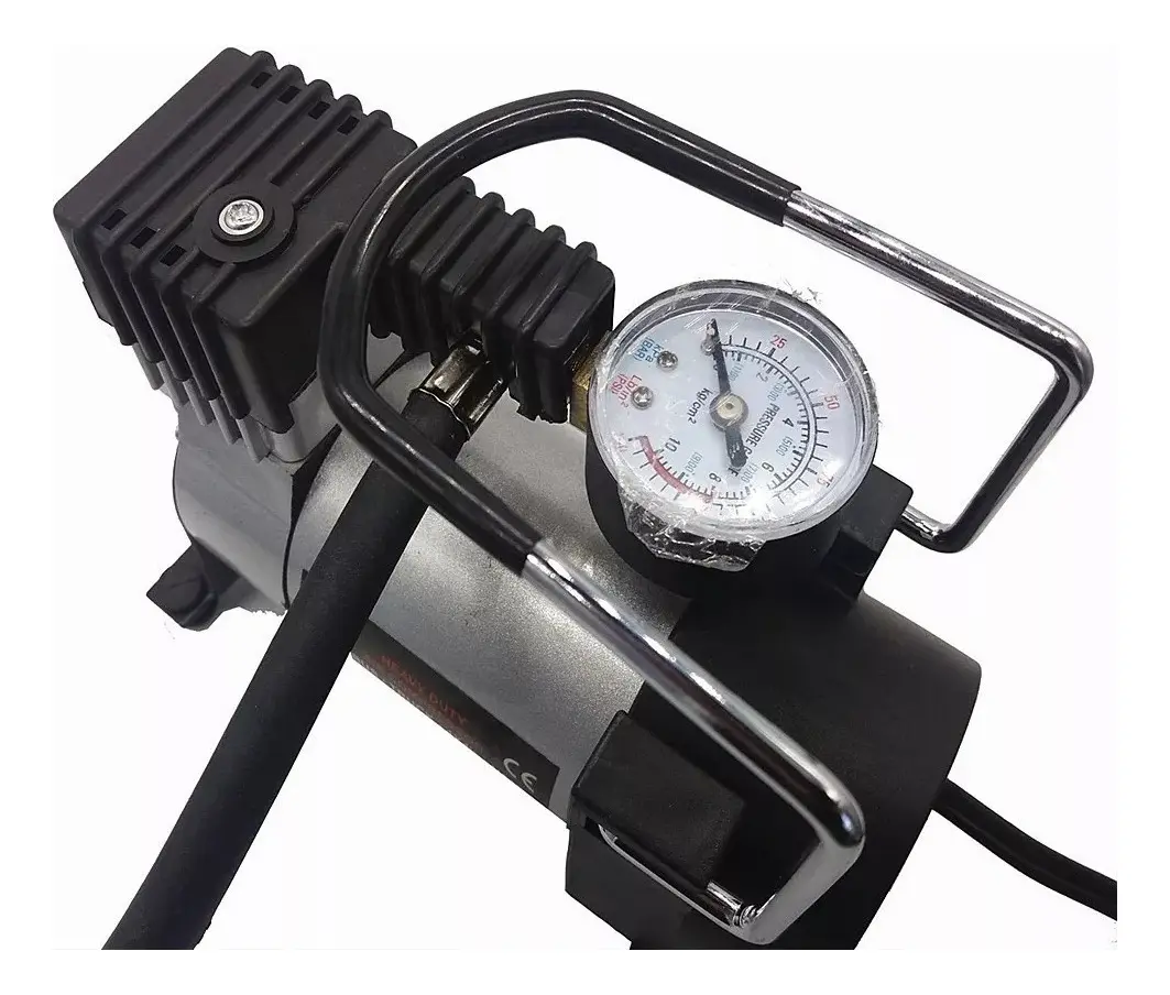 Mini Compressor Ar Portátil P Carro Moto Caminhão E Inflavel