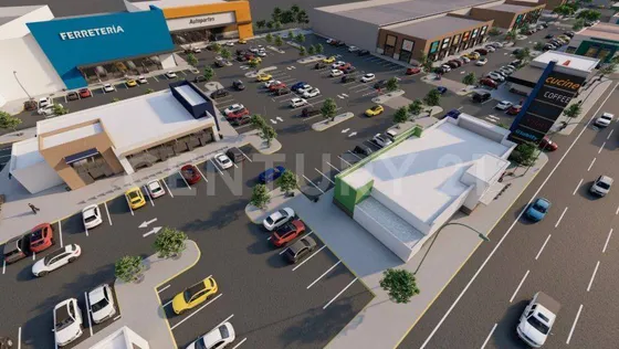 Terreno Para Local Comercial En Renta Plaza San Carlos, Palma Real, Chihuahua