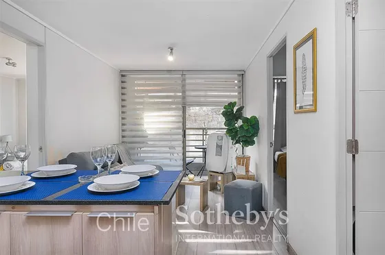 Depto 2d/ 2b Con Estac. Y Bodega En Santiago Centro
