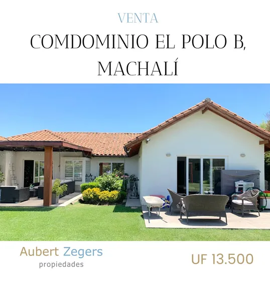 Excelente Casa En Condominio Cerrado El Polo B