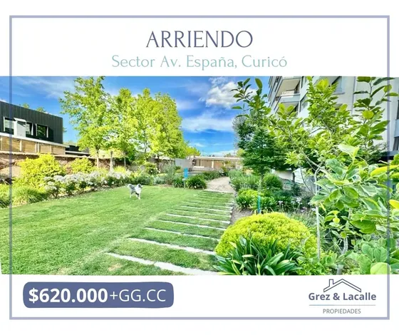 Departamento En Venta En España, Curicó