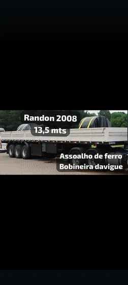 Carreta Randon Bobineira Davigue
