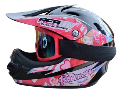Casco de moto para niño usado hotsell