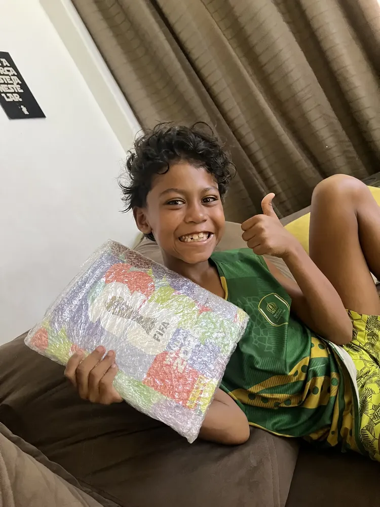 Foto do álbum enviada pelo comprador
