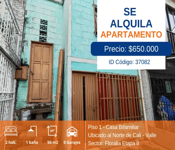 Se Alquila Apartamento Piso1 En Floralia - Cali