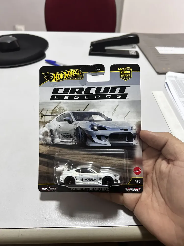 Hot Wheels Premium Circuit Legends Pandem Subaru Brz Branco