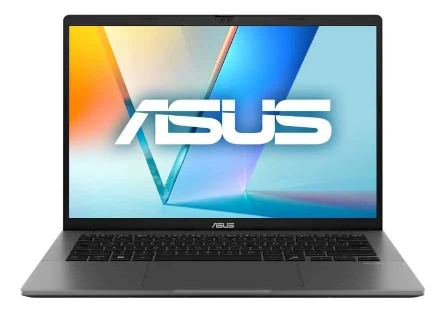 Notebook ASUS Vivobook S14 S3407CA Intel Core Ultra 5 225H 16GB RAM 512GB SSD Linux KeepOS Tela 14” Led FHD Gray - LY171