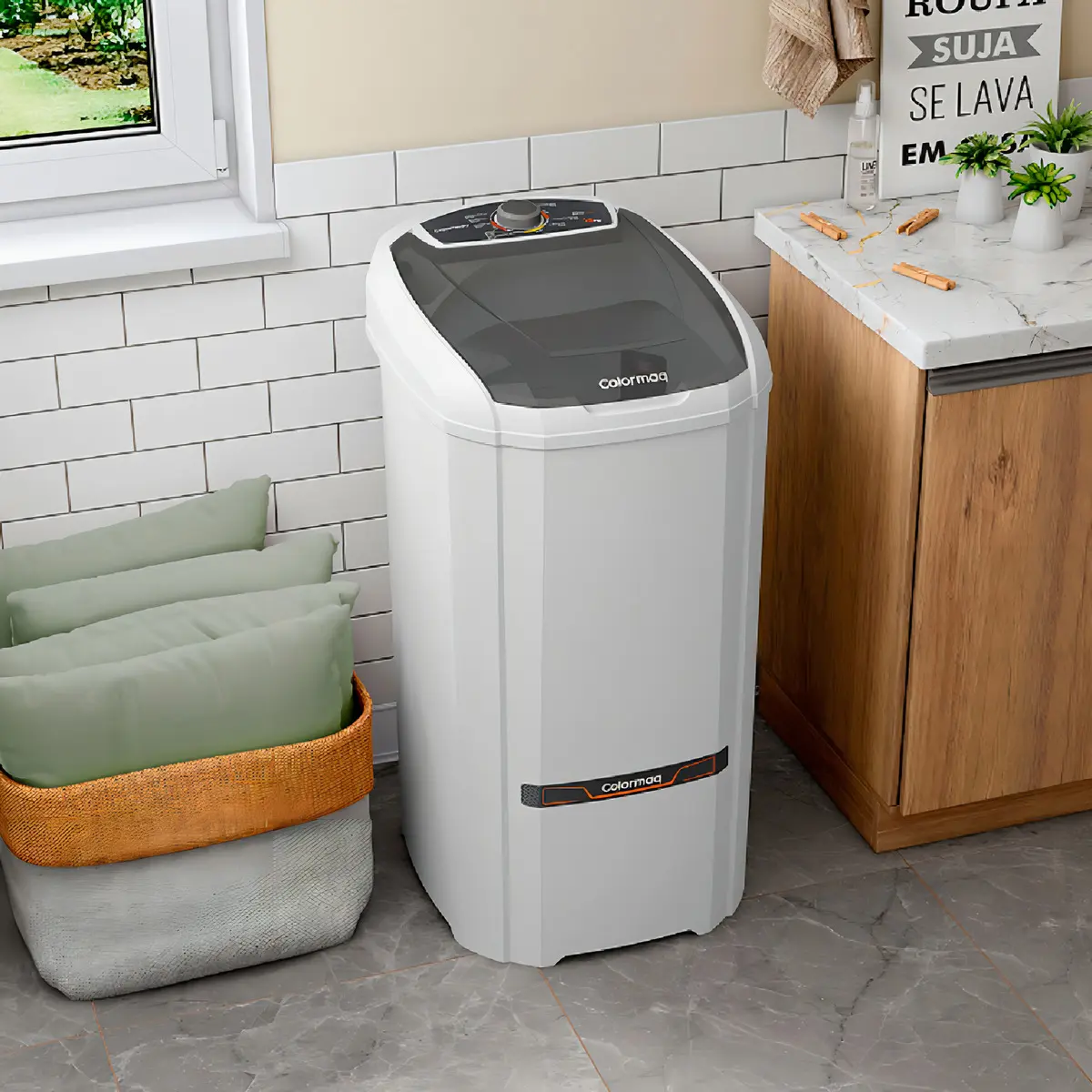 Tanquinho Lcs15 15kg Semiautomática Colormaq Cor Branco - Imagem 3