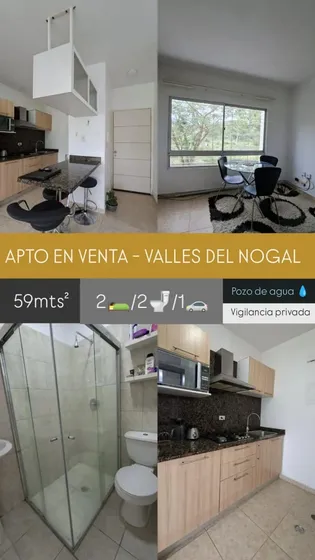 En Venta Apartamento Residencias. Valles Del Nogal. San Diego
