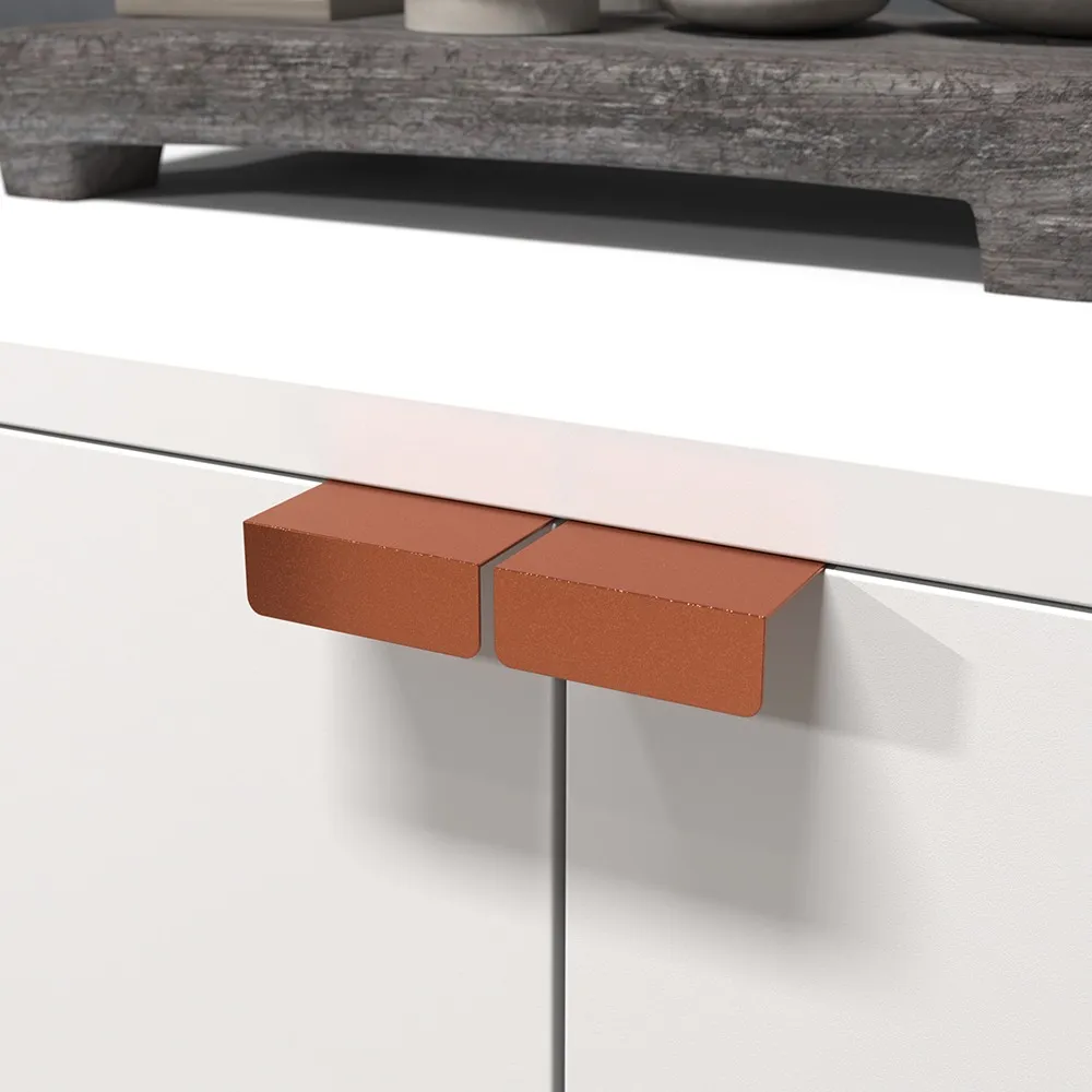 Buffet 4 Portas Organize Sua Sala E Cozinha Com Estilo Retro Cor Branco - Imagem 4