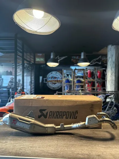 Escape Akrapovic Crf 250 Honda 2023 2024 2025 Riderpro