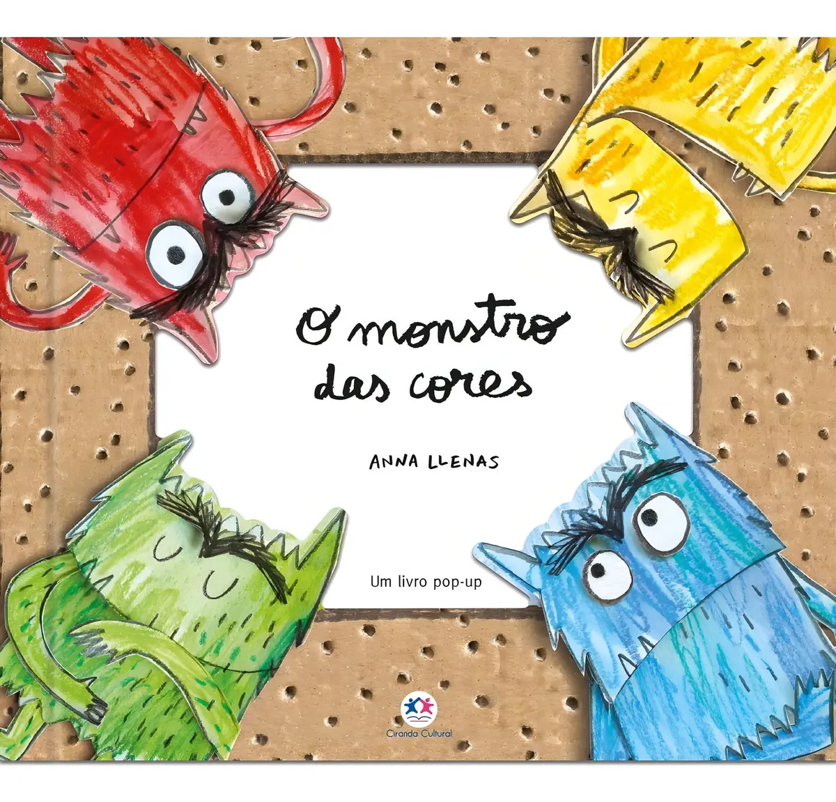 O Monstro das Cores — Anna Llenas · capa dura, Ciranda Cultural
