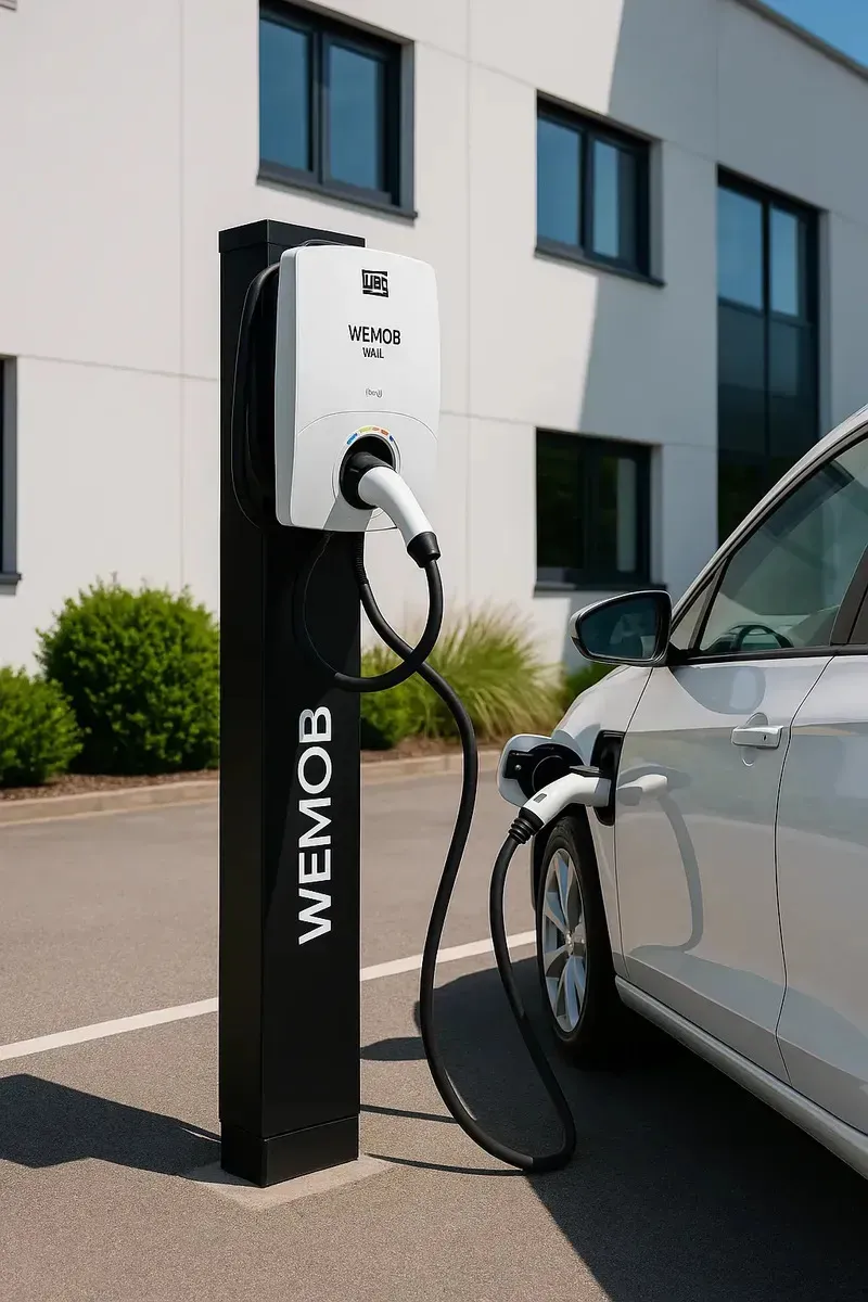 Estação de Recarga Carros Elétricos WEG Wemob Wall 7,68kw 100-220V — foto 3