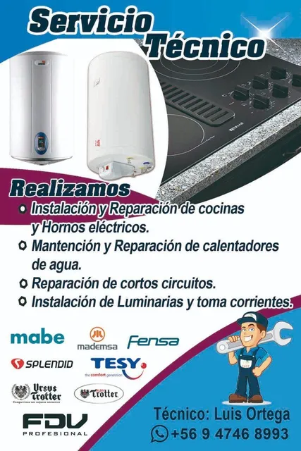 Venta Instalacion, Mantencion, Reparacion Termos Electricos