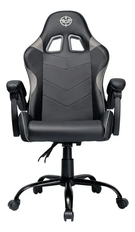 Cadeira Gamer Tgt Heron Tc2, Preto, Tgt-hrtc-bl03 Couro Sintético