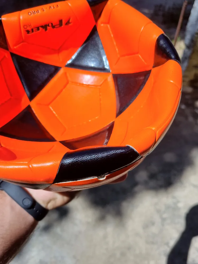 Bola de futebol Poker Rio Poker nº 5 Unidade x 1 unidades cor verde e preto - Imagem 4