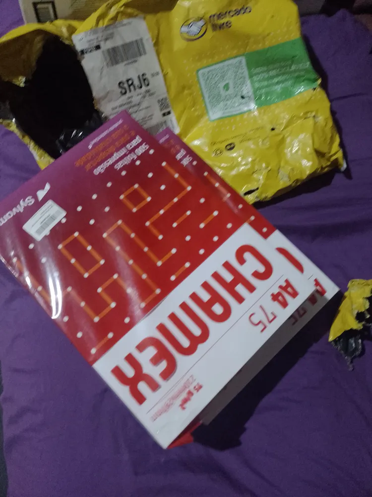 Papel Sulfite A4 Chamex 500 Folhas Branco 75g - Imagem 2