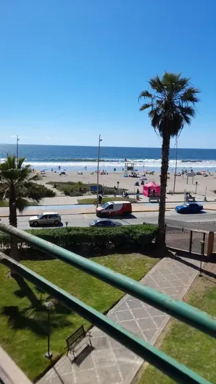 Departamento Con Vista A La Playa En Av Del Mar