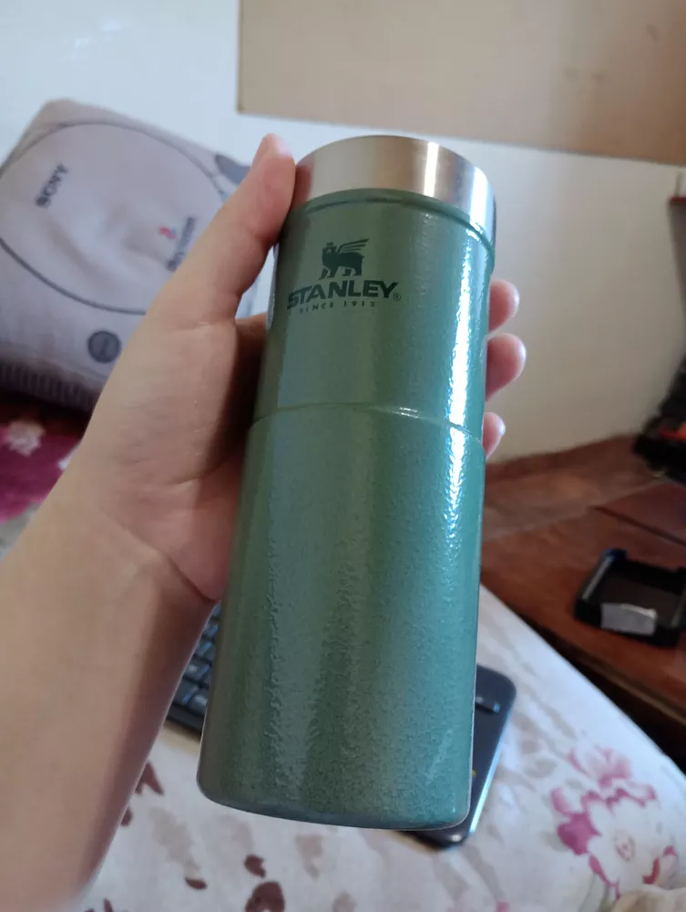 Vaso Termico Stanley Neverleak Travel Mug 354ml Marrón