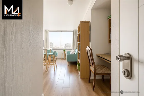 Departamento En Venta De 1 Dorm. En Ñuñoa