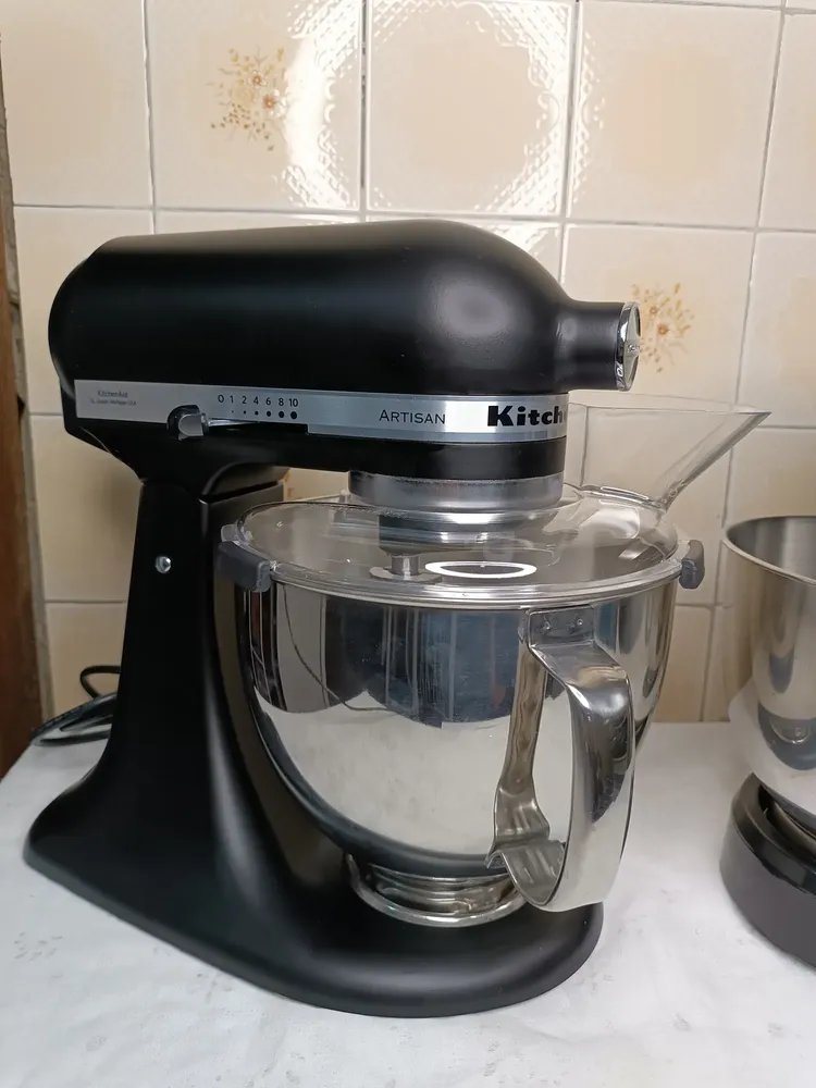 Batedeira Planetária Kitchenaid Black Matte 4.8l Kea30cp Artisan