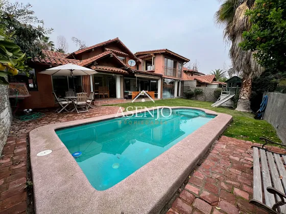 Amplia Y Hermosa Casa En Condominio Exclusivo, Huechuraba