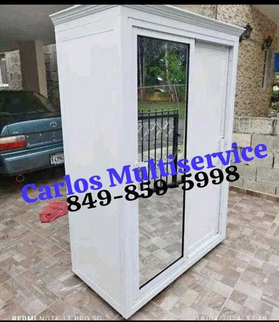 Armarios En Aluminio Y Espejo. 849-859-5998. 