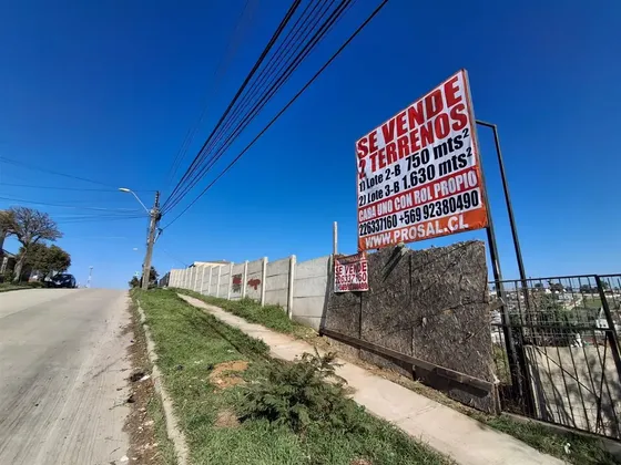 Sitio En Venta En Quilpué