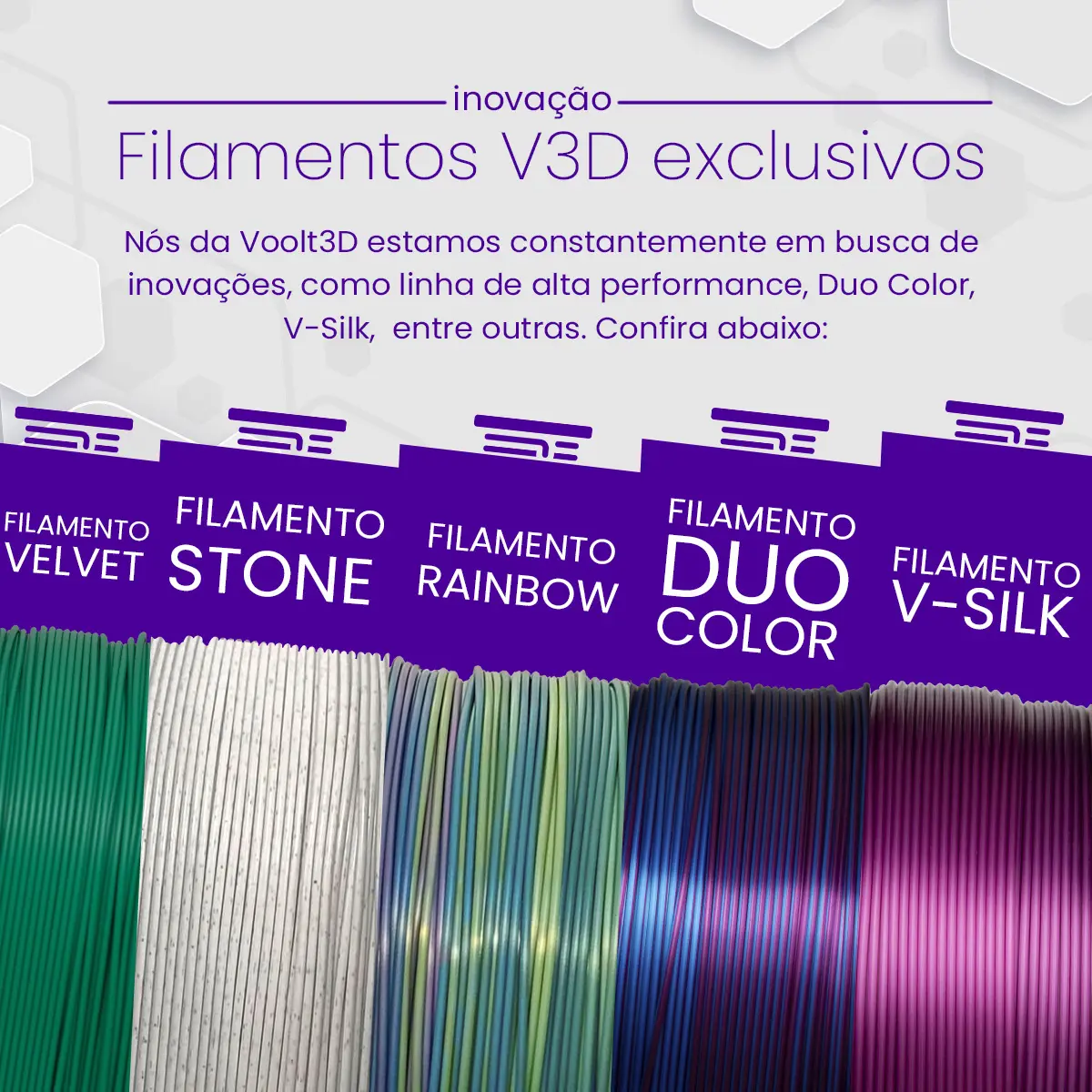 Filamento Pla Velvet Preto 1kg Preto Velvet
