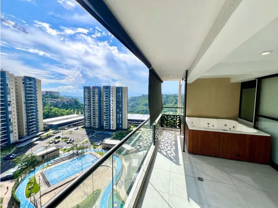 Renta Apartamento Piso 14 En Cerritos Condominio Tipo Club