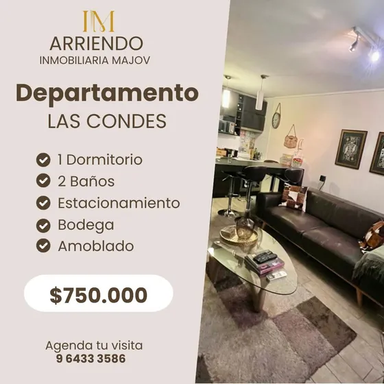 Promocion En Arriendo En Las Condes 1d2b