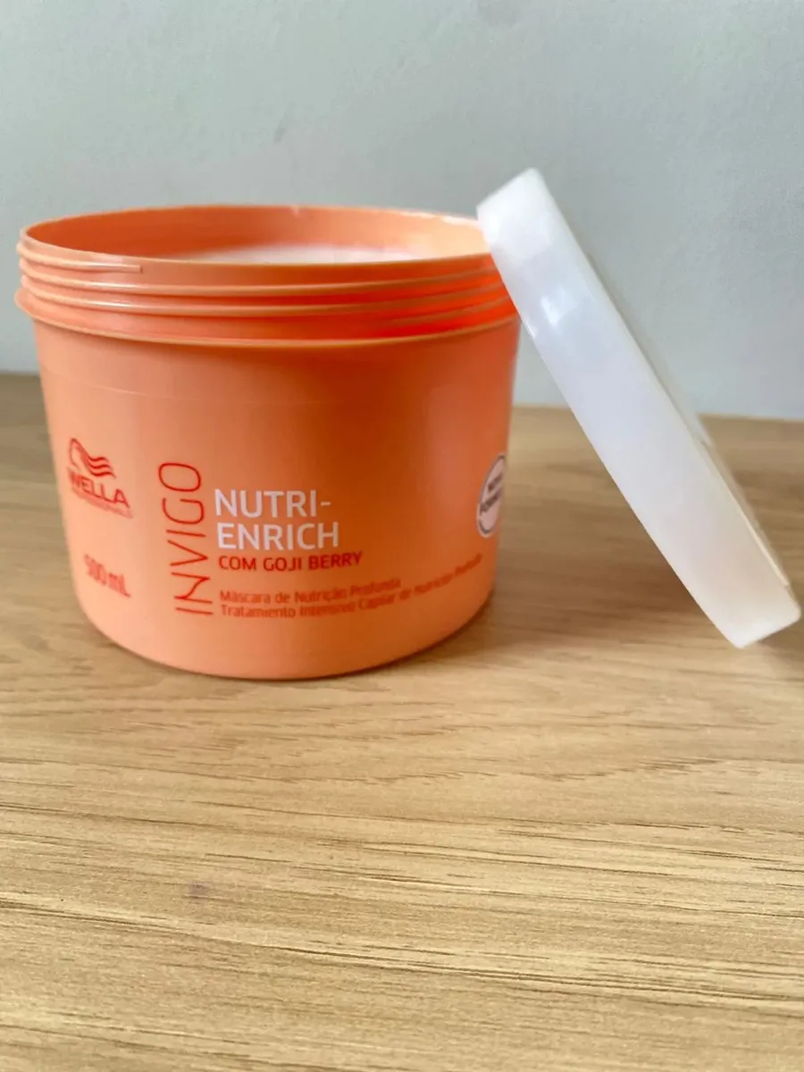 Máscara Invigo Nutri-enrich 500ml Wella Pro - Nutrição e Hidratação — foto 4