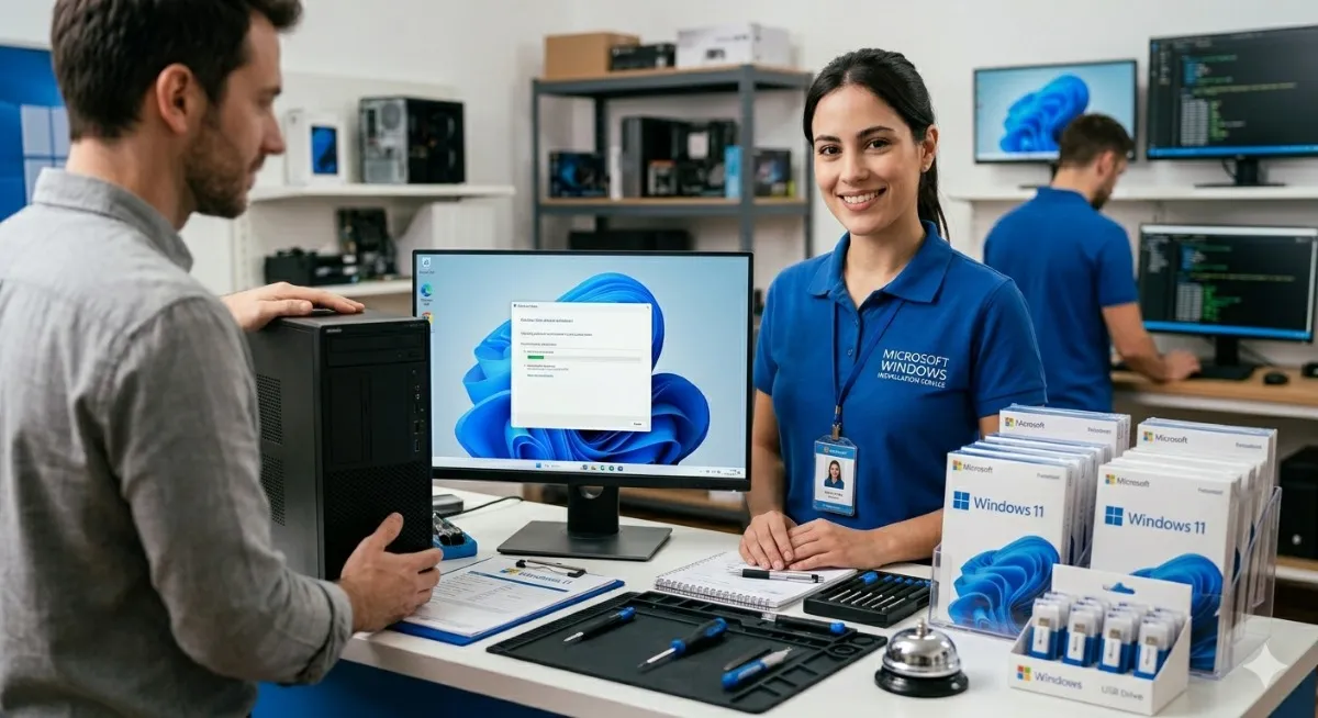 Windows Installation, Formatting, Data Backup, and Maintenance435737151249459200