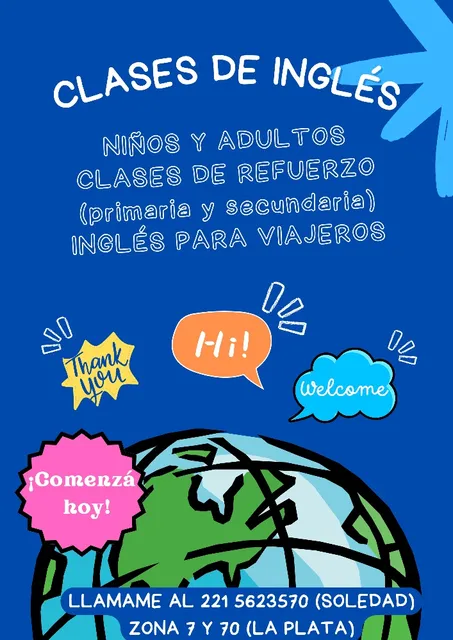 Clases Particulares De Inglés. Presencial Y Virtual