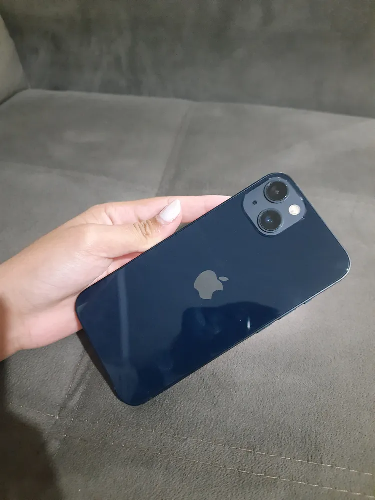 iPhone 13 Dual SIM 256 GB meia-noite (Novo com caixa aberta