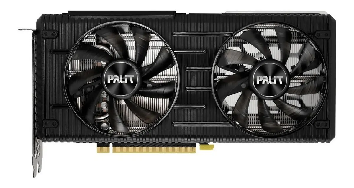 Placa de Vídeo Palit GeForce RTX 3060 12GB GDDR6 Nvidia 8K 3584 Núcleos