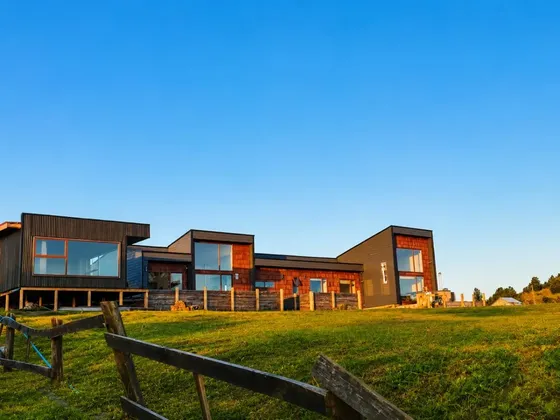 Espectacular Parcela Con Casa Nueva Vista Al Lago Y Volcanes