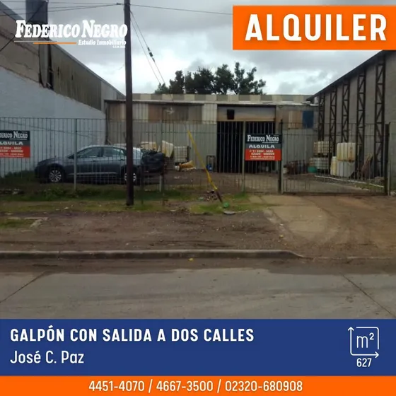 Galpon En Alquiler En José C Paz