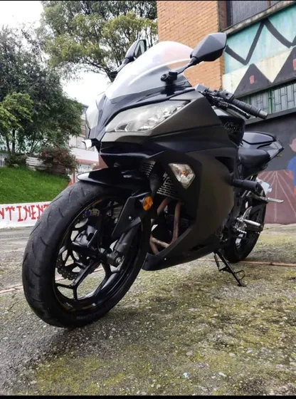 Ninja Kawasaki 300cc Original Negra Full Estado Sc Project