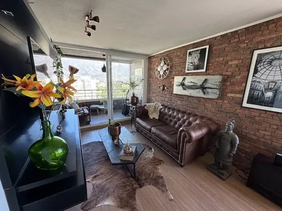 Departamento Full Amoblado En Arriendo En Plaza Ñuñoa
