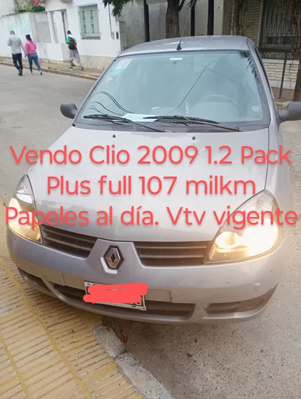 Renault Clio 1.2 Pack Plus 5 P