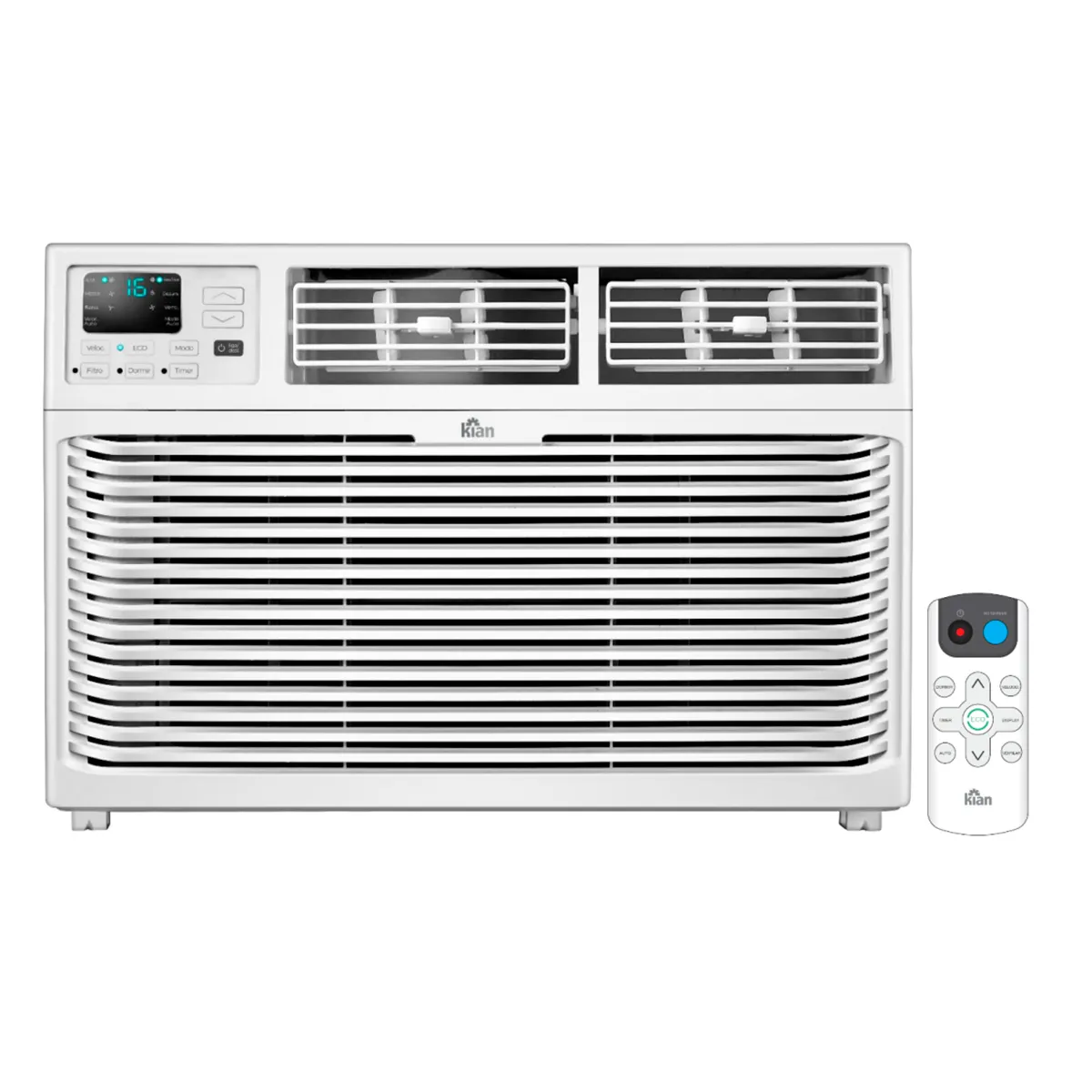 Ar Condicionado De Janela Eletrônico Frio Com Controle Remoto 7500 Btu 110v - Kian