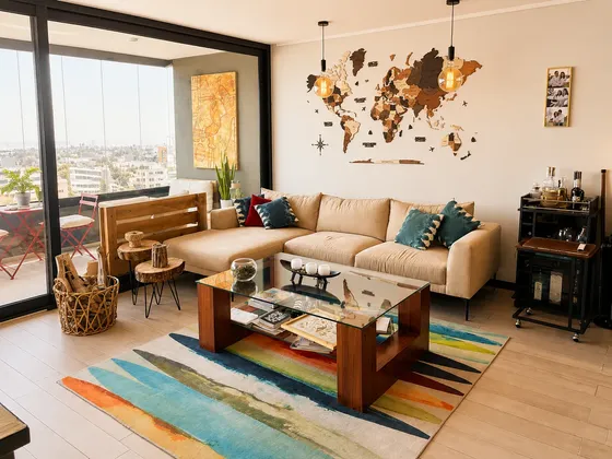 Exclusivo Departamento En Vitacura Con Gran Terraza Y Vista