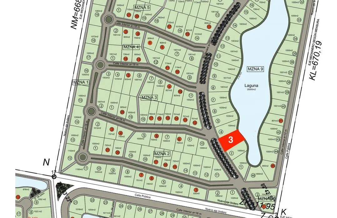 Terreno En Venta, Sobre Boulevard, Frente Al Lago