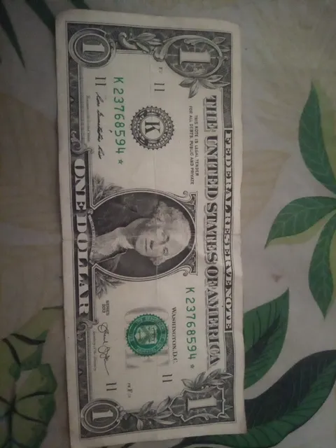 Vendo Billete Colecciones De Un Dólar *estrella*año 2013...